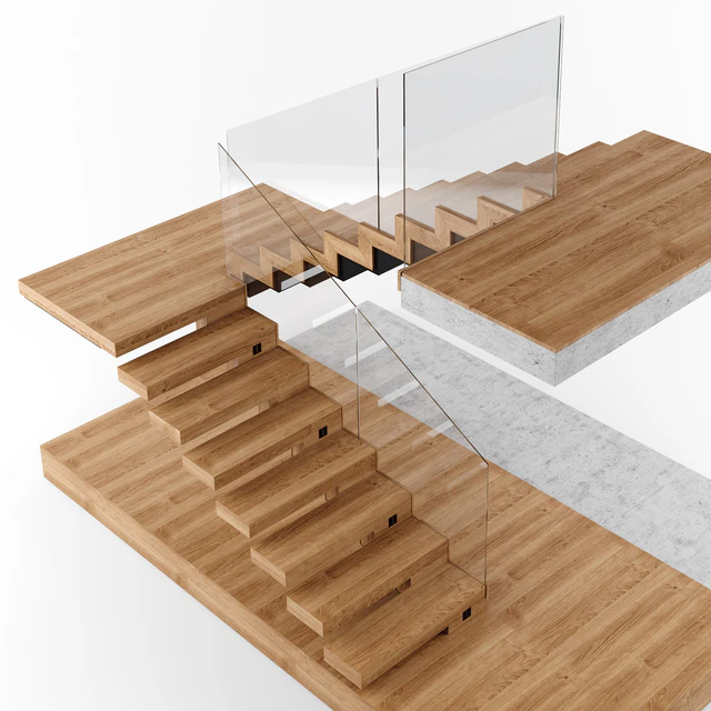 Modern interior stair 02 — Descargar