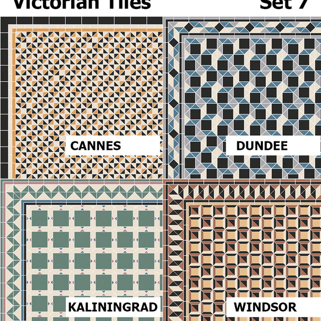 Topcer Victorian Tiles Set7 — Скачать