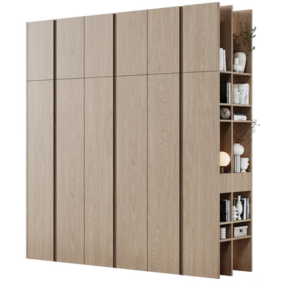 Modular wardrobe in modern minimalist style 101 — Ver 1