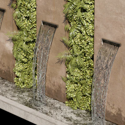 Waterfall fountains cascade 20 — Ver 2