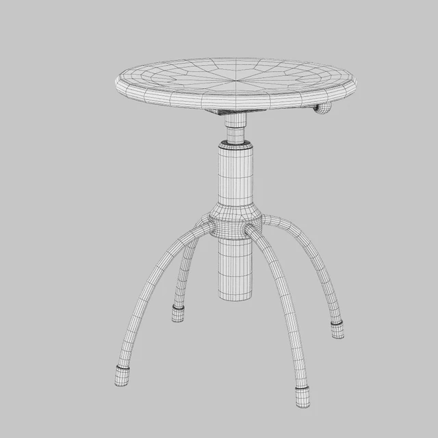 WILDE + SPIETH SE 43 Swivel Stool — Скачать