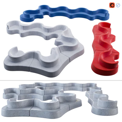 Verpan Cloverleaf Sofa In and Outdoor — скачать