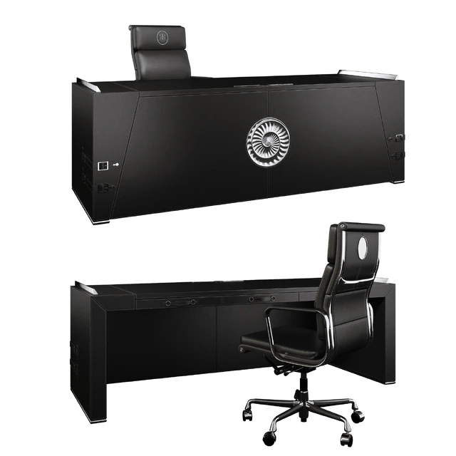 Desk and chair ART EDGE — Descargar