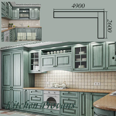 Kitchen "Provence" — Ver 2