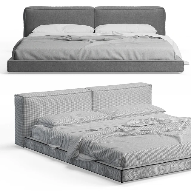 Neowall Bed by Living Divani — Descargar