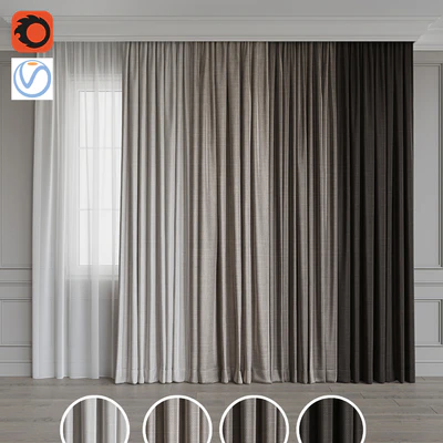 Set of curtains 86 — Ver 1