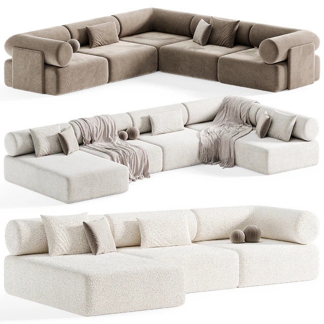 CIPRIANI U SHAPED SOFA Modern By lusso living — Скачать