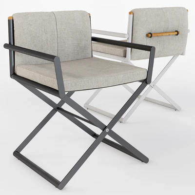 Outdoor director chair Domino by Talenti — Ver 2