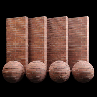 Red brick tiles — Ver 1