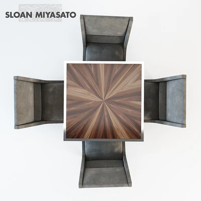 Dining chair Radia by Sloan Miyasato — Ver 2