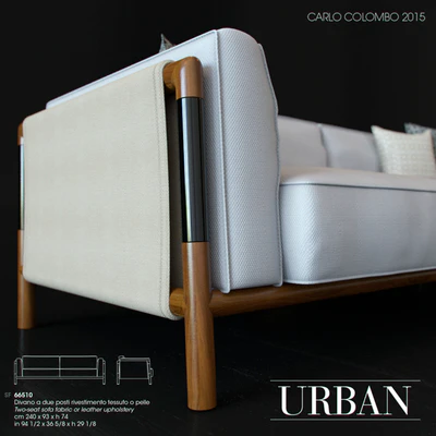 giorgetti URBAN CARLO COLOMBO 2015 divan dm — Ver 2