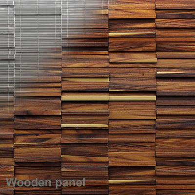wooden planks panel — Вид 1