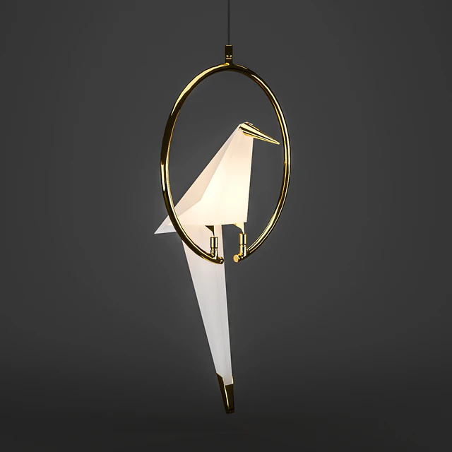 Pendant lamp BLS 11978 Origami Bird — Descargar