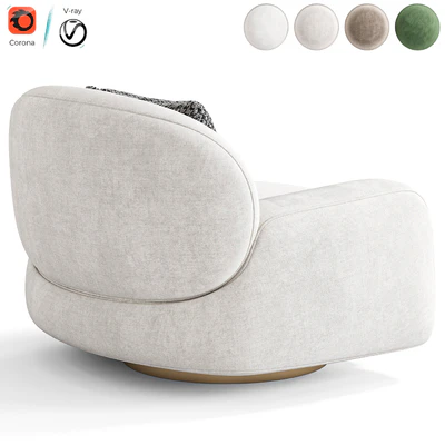 Swivel Chair Unide by Eichholtz — Ver 2