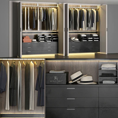 Poliform dressing room — Ver 1