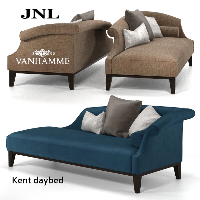 Оттоманка Kent, коллекция Vanhamme, производитель JNL / Kent daybed, Vanhamme, JNL — Скачать