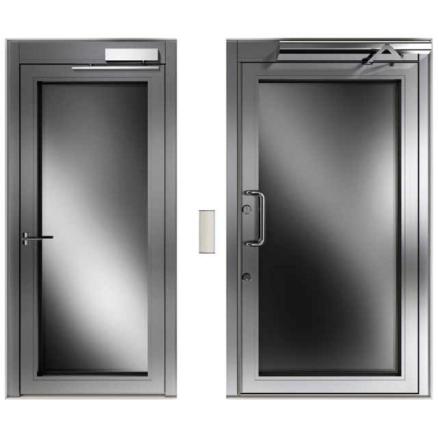 Metal swinging fire doors — Descargar