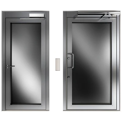 Metal swinging fire doors — Ver 2