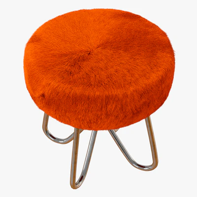 Vintage Ottoman Stool Foot Rest — Ver 2