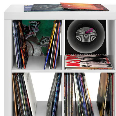 Rack with vinyl records — Ver 2