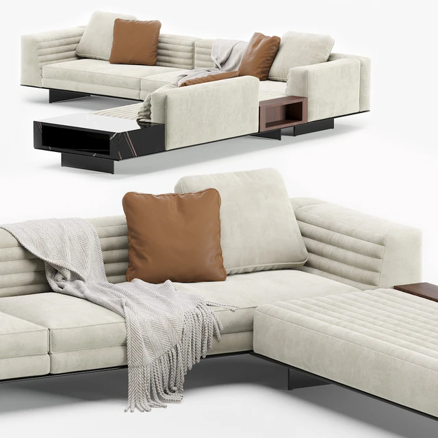 Minotti roger modular sofa — Descargar