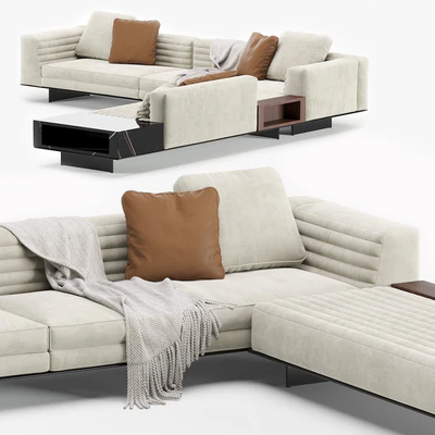 Minotti roger modular sofa — Ver 2