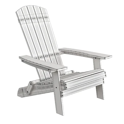 Outdoor garden Adirondack Chair Charlestown All-Weather Flash Furniture JJ-C14505 — Ver 2