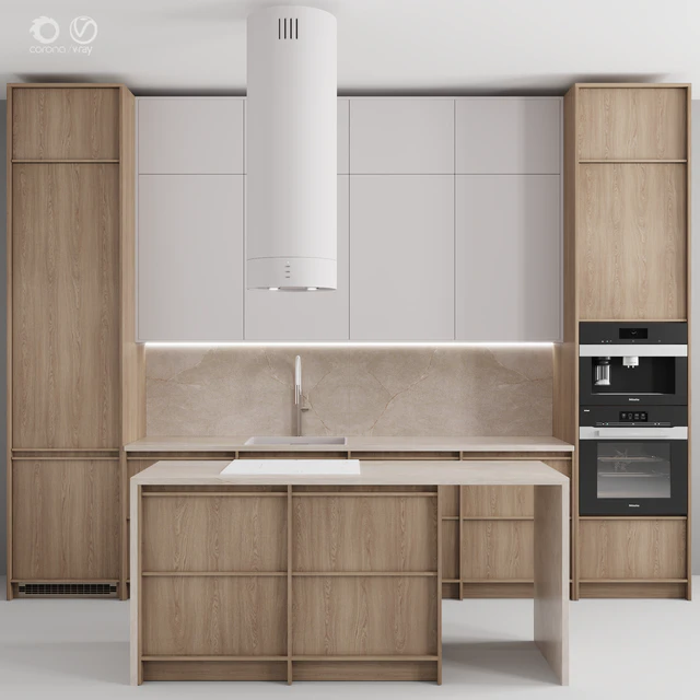 Kitchen №121 "Wood and Sand" — Descargar