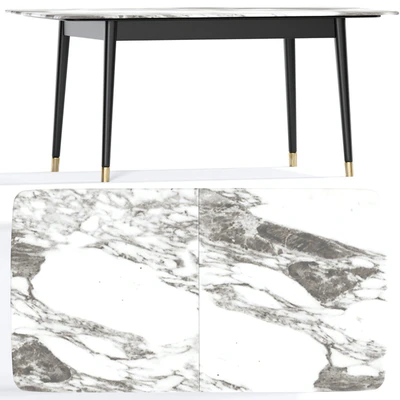 Kendall Upholstered Dining Chair Table — Ver 2