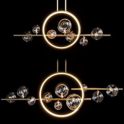lampatron IONA L HALO pendant light — Ver 1