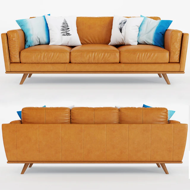 Article - 3 seater Timber Sofa — Descargar