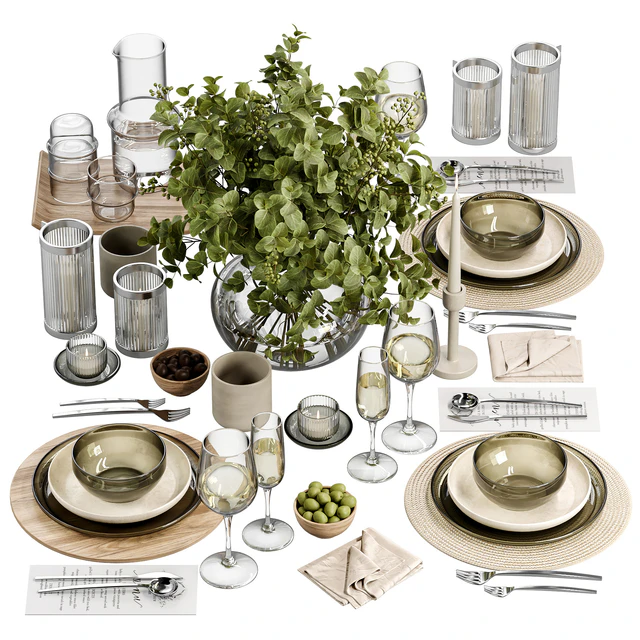 Tableware B016 — Скачать