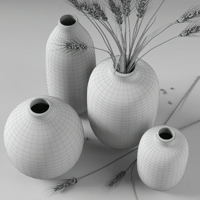 Minimalist Clear Glass Vase — Descargar