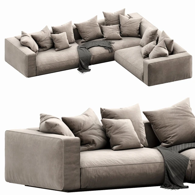 Flexform Grandemare Sectional — Скачать