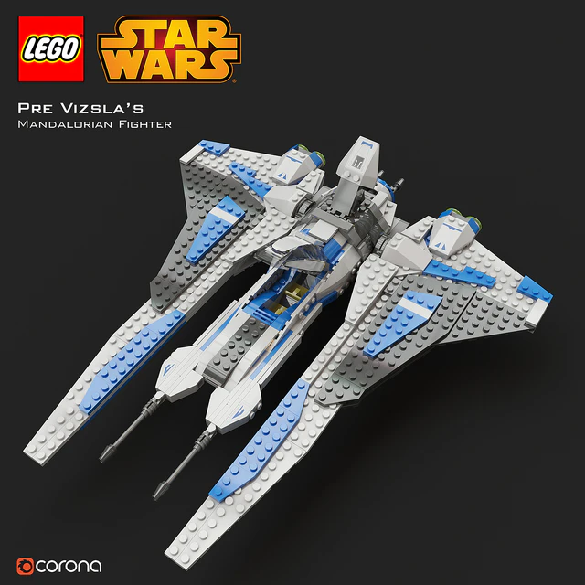 LEGO SW Pre Vizsla's Mandalorian Fighter — Скачать
