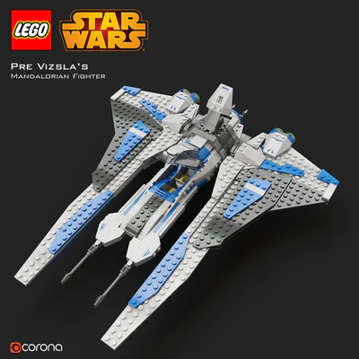 LEGO SW Pre Vizsla's Mandalorian Fighter — Вид 2