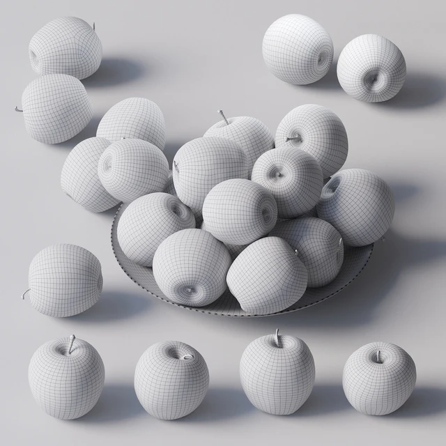 Apples Gala. 4 models — Descargar