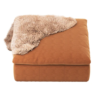 Aria Leather Ottoman by SIXPENNY — Вид 2