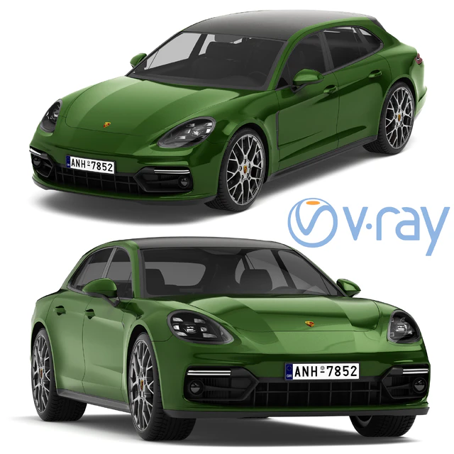 Porsche Panamera GTS Sport Turismo 2019 — Скачать
