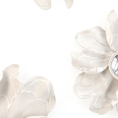 HP DECOR - Wall decor White Flower (mirror) — Вид 2