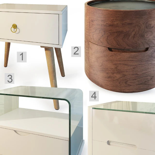 Curbstones from IMODERN (set2). Nightstand, bedside table. — Descargar