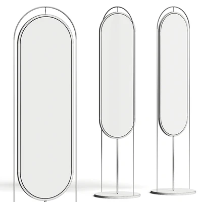 West Elm Tall Oval Floor Mirror — Вид 2