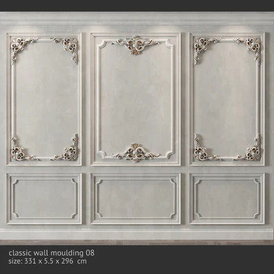 classic wall molding 08 — download