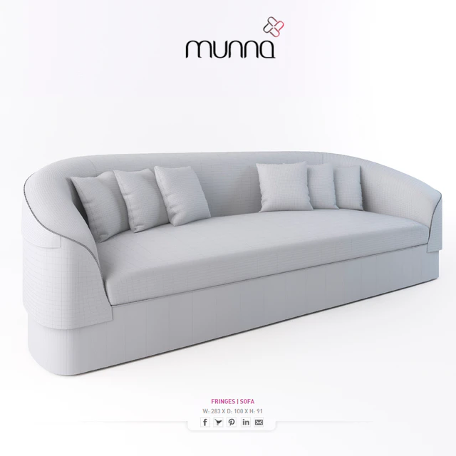 Munna, Fringes Sofa — Descargar