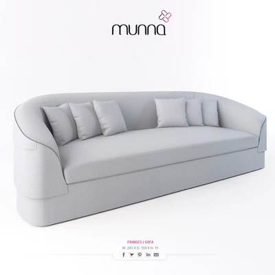 Munna, Fringes Sofa — Ver 2