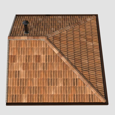 French tile roof — Вид 2
