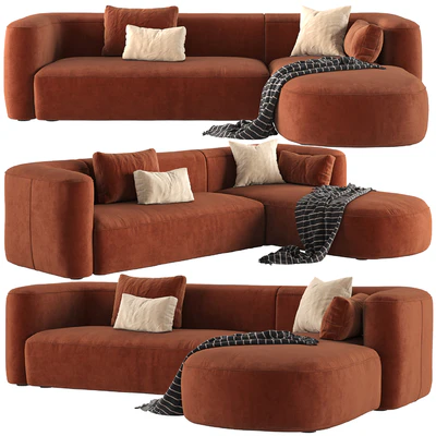 Mellow Sectional Sofa by Acanva — Вид 1