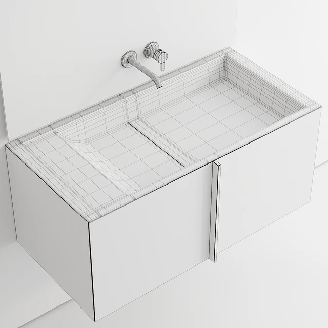 Inbani Paral Vanity Unit Set 3 — Скачать