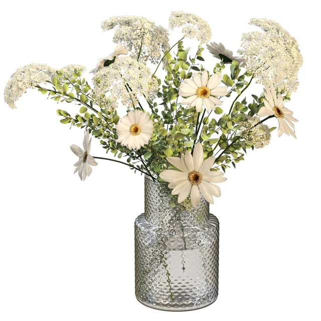 Bouquet of flowers in a vase Ikea — Descargar