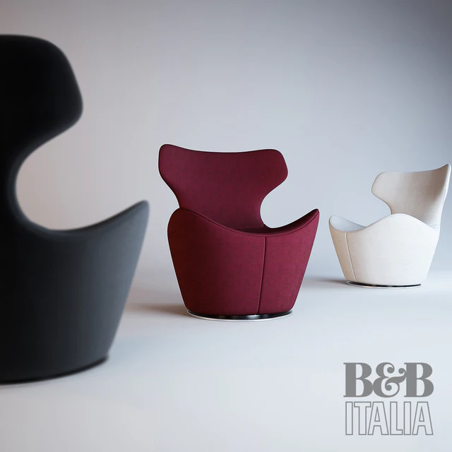 Кресло B&B Italia Piccolo Papilio — Скачать